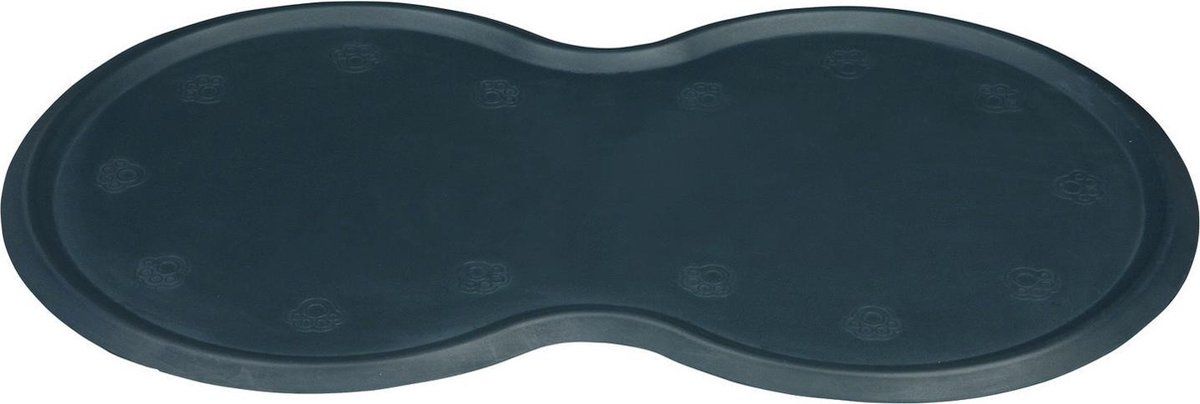 TRIXIE placemat natuurrubber donkergrijs 45x25 cm