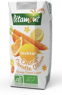 Vitamont Sinaas-wortel-citroen cocktail pak bio 200ml
