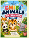 Chibi Animal Colouring Book