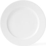 Lyngby Porcelain Rhombe plat bord 27cm wit
