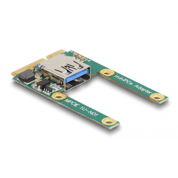DeLOCK Mini PCIe I/O - USB 2.0 Type-A Female Controller