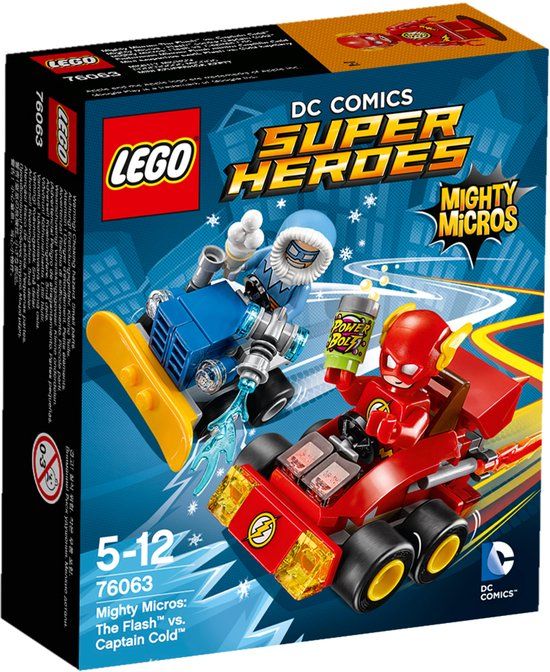 LEGO Super Heroes Mighty Micros The Flash vs. Captain Cold - 76063