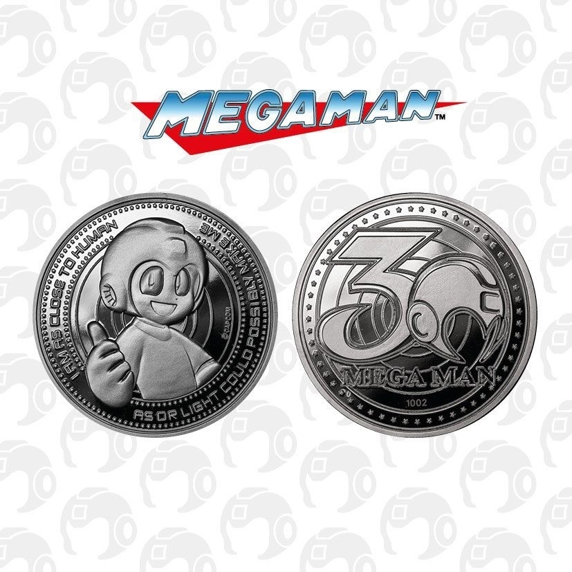 - mega man collectible coin