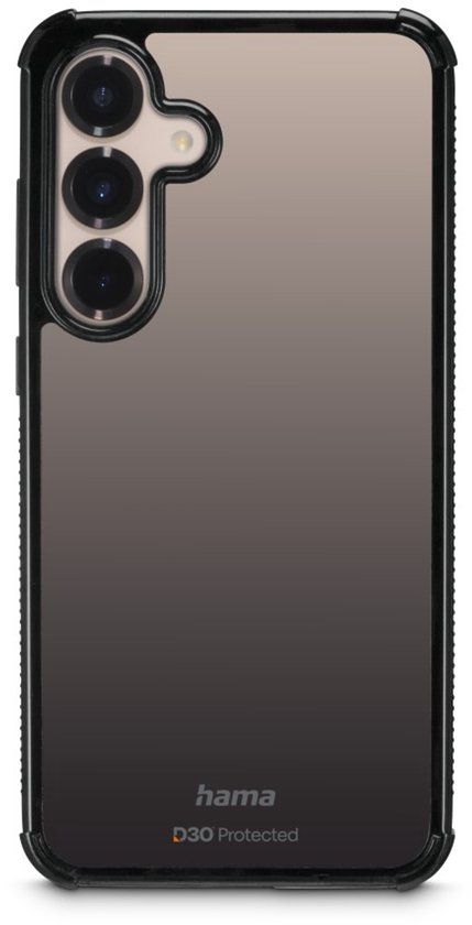Hama Extreme Protect hoesje geschikt voor Samsung Galaxy S25 - Zwart