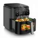 Seeger Airfryer mit Dampffunktion XXL - 7 Liter - SteamFry - Sichtfenster - 8 Programme - PFAS-frei - bis 8 Personen