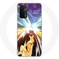 Maniacase Case voor Oppo A74 5G Naruto Kurama Manga Poster Teaser