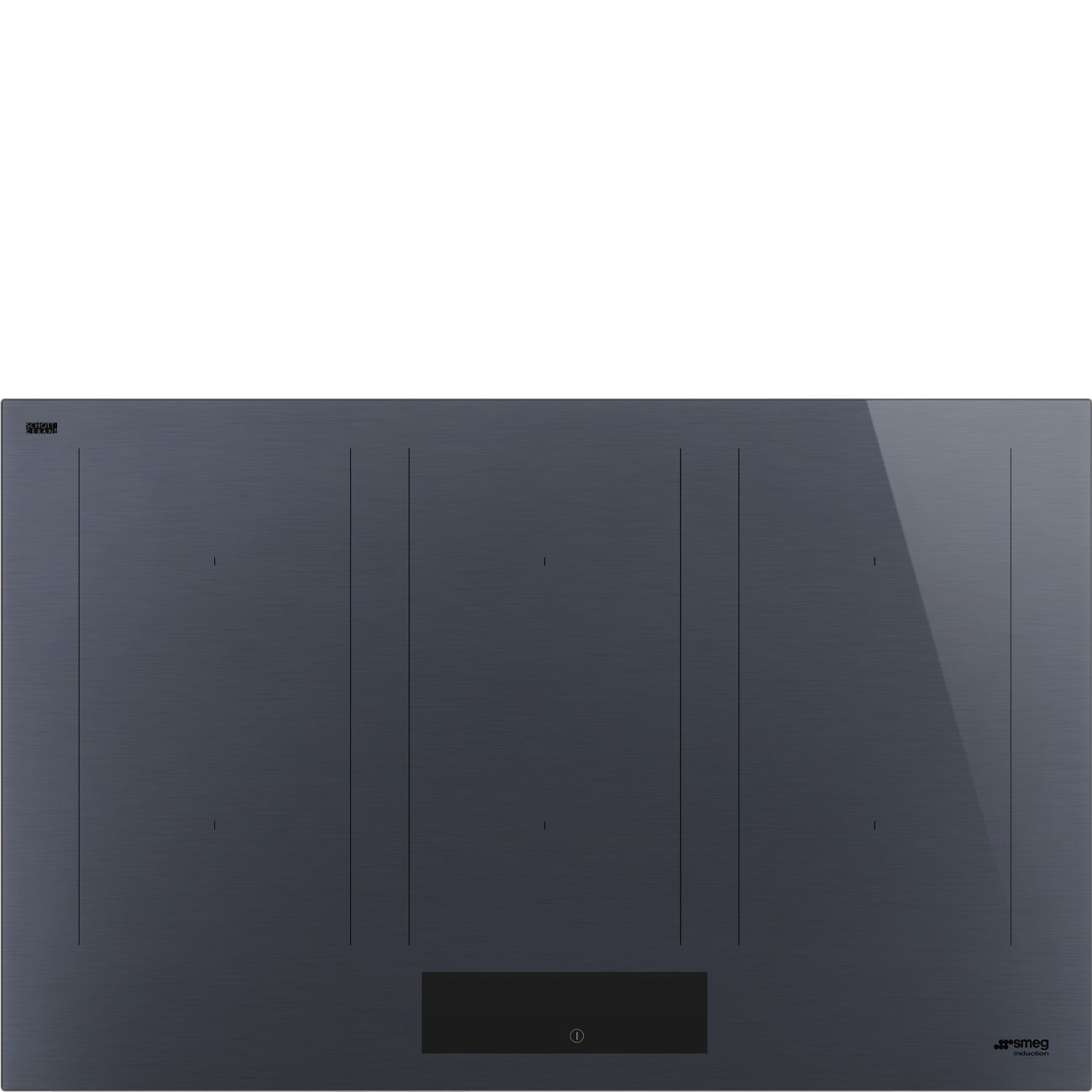 Smeg Linea SIM1864DG - 80cm Induction Cooktop - 6 Zones - Grey