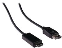 Cablexpert Gembird DisplayPort - HDMI kabel 1m zwart