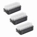 Unyqoos® Set de brosses de nettoyage double face pour soins approfondis des mains et des ongles