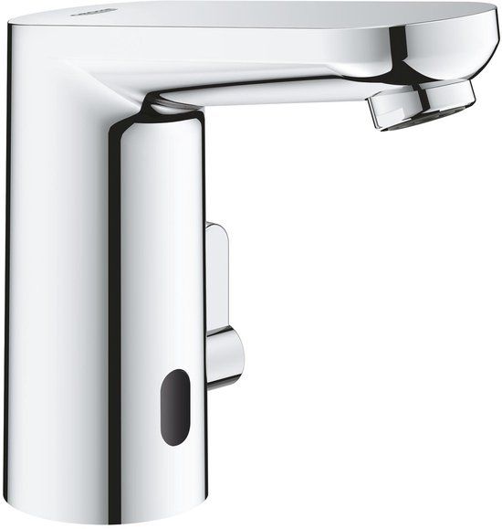 GROHE Get E - Elektronische wastafelkraan - Infrarood - Batterijvoeding - Chroom