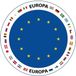 Bellatio Decorations Bierviltjes Europa - 100 stuks - Papier - Rond - Multi