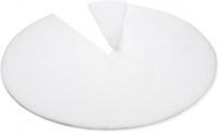 Decoris Kerstboomrok - wit - vilt - 100 cm
