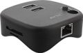 InLine USB-A naar RJ45 + 2x USB-A + (Micro) SD adapter | USB3.0 | CAT6 | 0,15 meter