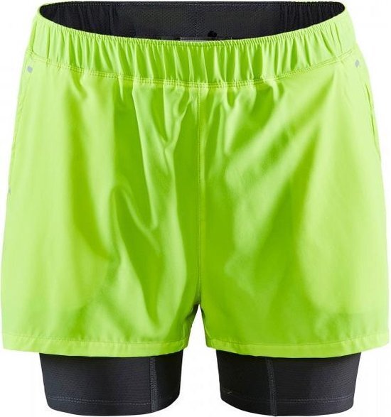 Craft ADV Essence 2-in-1 Stretch Shorts Heren, flumino