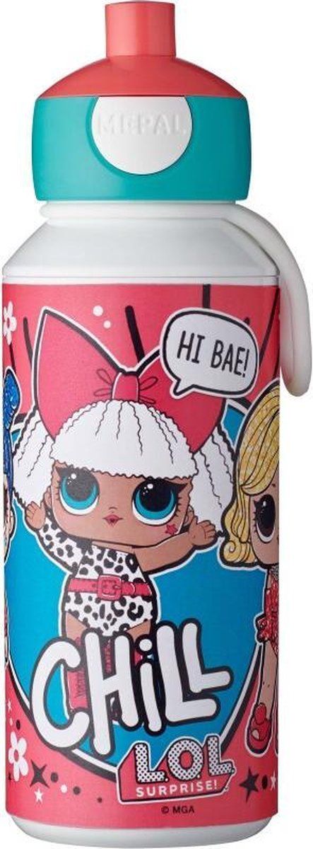 Mepal Campus Pop-up Drinkfles 400 ml - LOL Surprise