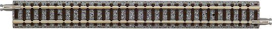 Tomytec 018063-4 rails, recht in grindbedding, elk 158,8 mm