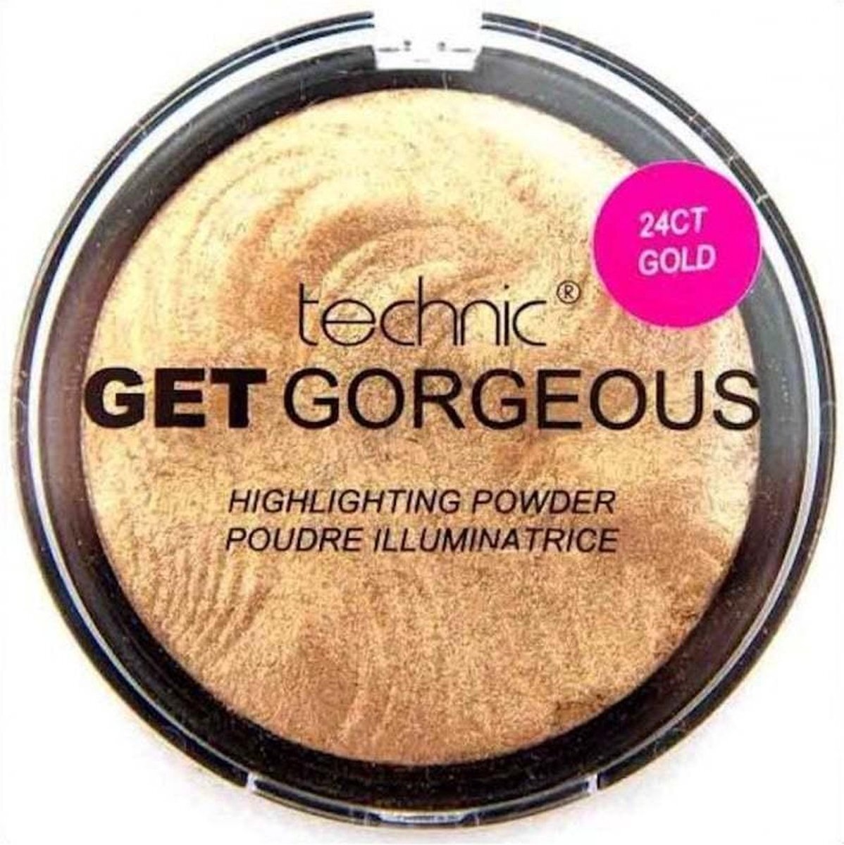 Technic Get Gorgeous Highlighting Powder - 24CT Gold