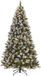 Black Box Trees Pittsfield Kunstkerstboom met 260 LED Lampjes - Kerstboom met Verlichting en Dennenappels - Kerstversiering voor Binnen - Scharnierconstructie - 230x122 cm - Groen