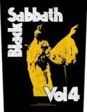 Rock Off Black Sabbath - Vol 4 Rugpatch - Zwart