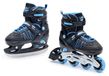 Patin à roulettes et patin à glace 2-en-1 pour Enfants