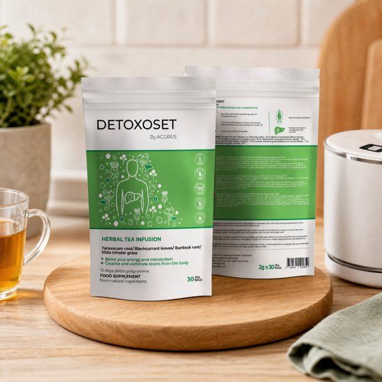 Acorus Kruidenthee Detoxoset, 30 stuks