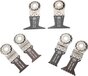 Fein Best of E-cut 6-delige multitool zaagbladen set - Wood & Metal - starlock