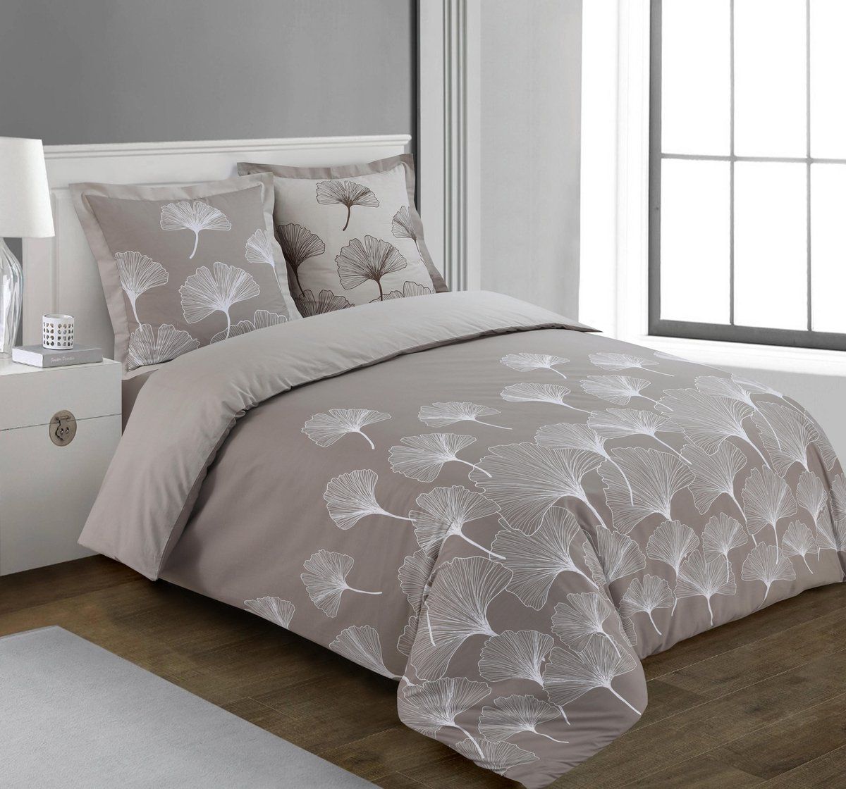 Vision Home Vision - Ginko - Dekbedovertrek 240x220cm met 2 slopen - 100% katoen