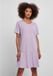 Urban Classics Valance Tee Jurk Paars 3XL