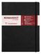 Clairefontaine 794461C Nomaddict (ex Age Bag) Genaaid Notitieboek Elastiek My.Essential Zwart - B5 19x25 cm - 192 Pagina's Genummerd Gelijnd - Ivoorkleurig Papier 90 g - Omslag Glanskarton Lederkorrel