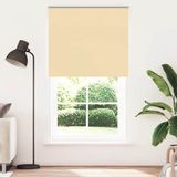 vidaXL - Rolgordijn - verduisterend - 135x230 cm - stofbreedte 131,6 cm - beige
