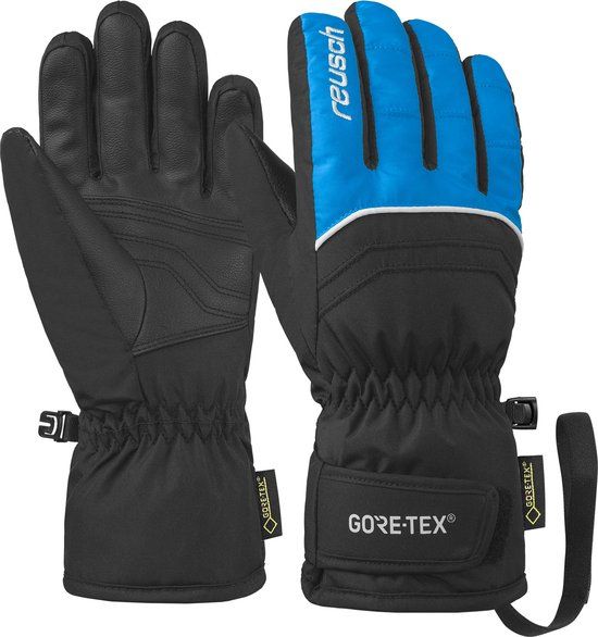 Reusch Tommy GTX Velcro Junior Kinderhandschoenen - Blauw-Zwart - Maat 6,5
