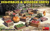 MiniArt 35629 Vegetables - Wooden Crates Plastic - 1:35
