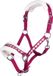 HKM Sweet Valentine Halster met touw, roze/zilver, maat Full