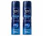 NIVEA MEN Deodorant Spray Fresh Active 150 ml - 2 stuks