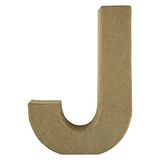 Rayher Papiermaché Letter J FSC Gerecycled 100% 15x10,5x3cm