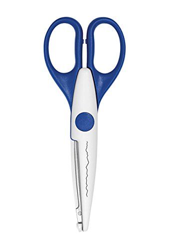EFCO 1800604 Deckle Creatieve Schaar, Blauw, 16 cm