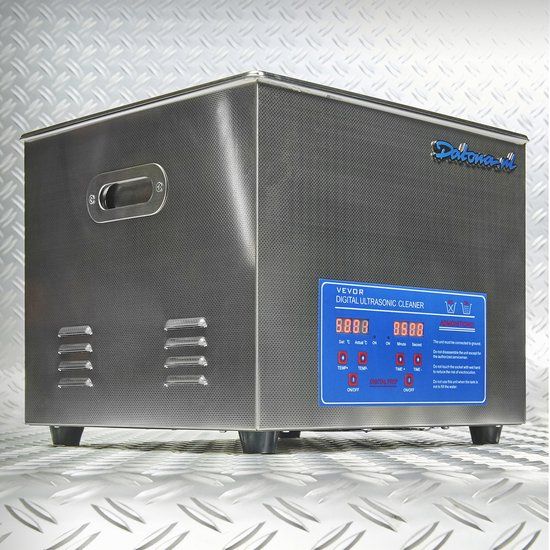 Datona® Ultrasoon reiniger - 13 liter - Aluminium - 8788858536552