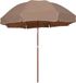 Maison Exclusive Parasol avec mât en acier, 300 cm, couleur taupe