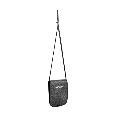Tatonka Unisex - Hang losse borsttas voor volwassenen, gebroken zwart, 14 x 19 x 1 cm