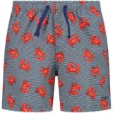 CMP Gestreepte zwemshort met krabmotief kind