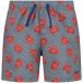 CMP Gestreepte zwemshort met krabmotief kind