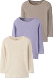 Name it Top met lange mouwen 3-pack