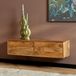 Starfurn Zwevend tv meubel - Vision - Mangohout - Naturel - 120 cm