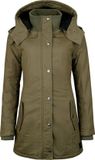 Black Premium by EMP olijfgroene winterjas met binnenzakken - Dames - S