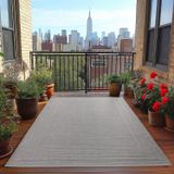 Ayyildiz Tapis d'extérieur et de terrasse Gris 280x370 cm