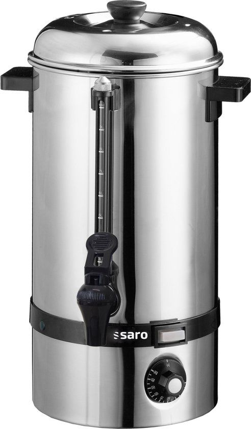 Saro Glühweinketel - 10 liter - RVS - 2400W - Incl. kraan