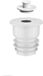 Tuyau d'évacuation en silicone - Tuyau de vidange pour machine à laver - Évacuation sans odeur - Conception flexible à diaphragme - 35-40 mm - Blanc