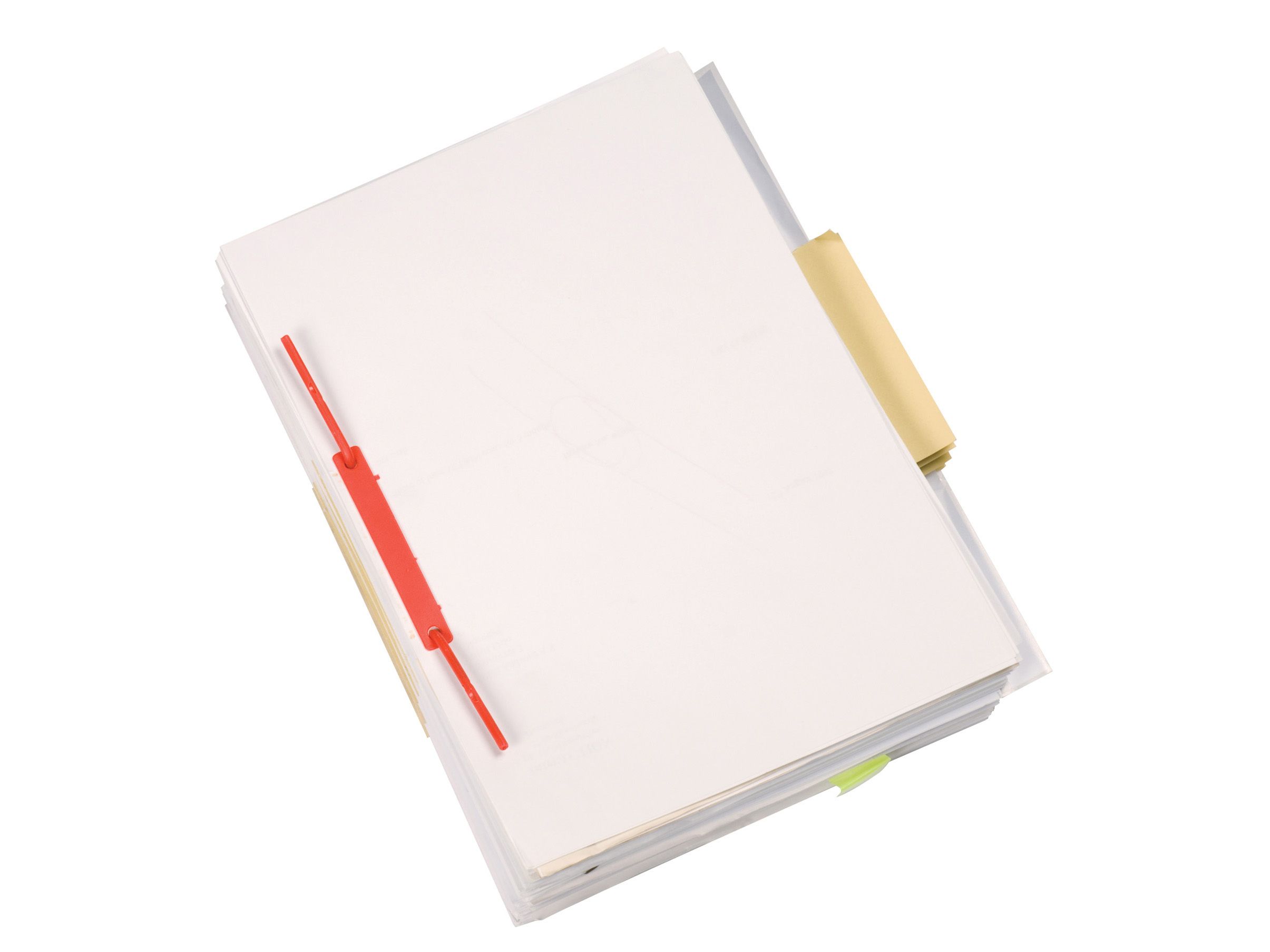 Q-CONNECT Archiefbinder D-clip | Rood | Doos 100 stuks