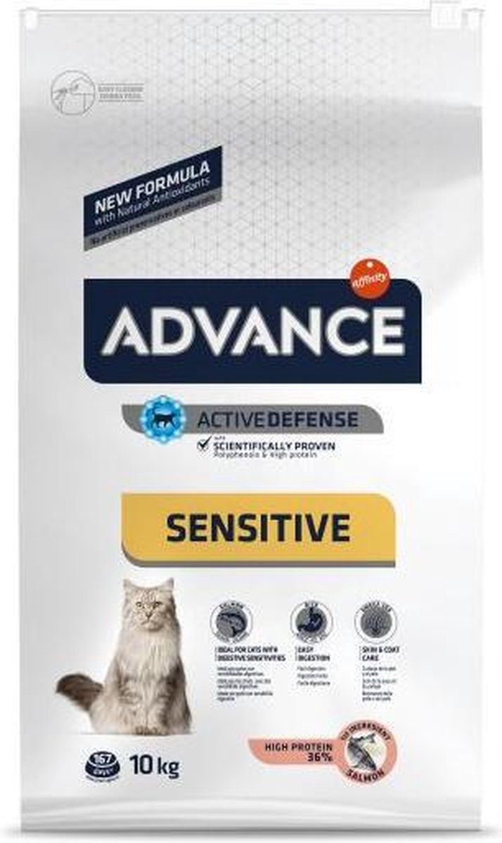 ADVANCE cat sensitive salmon kattenvoer 10 kg