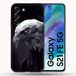 Beschermhoes Samsung Galaxy S21 FE / S21FE Beschermhoes, diermotief, zwart